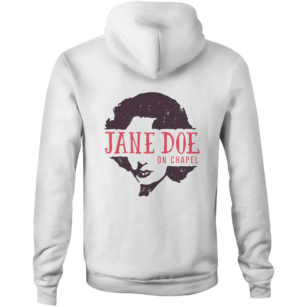 Jane Doe on Chapel Hoodie